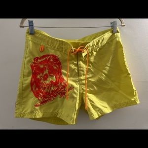 *RARE* Vintage 90s Sundek Bathing Suit Swim Trunks - Sz 30